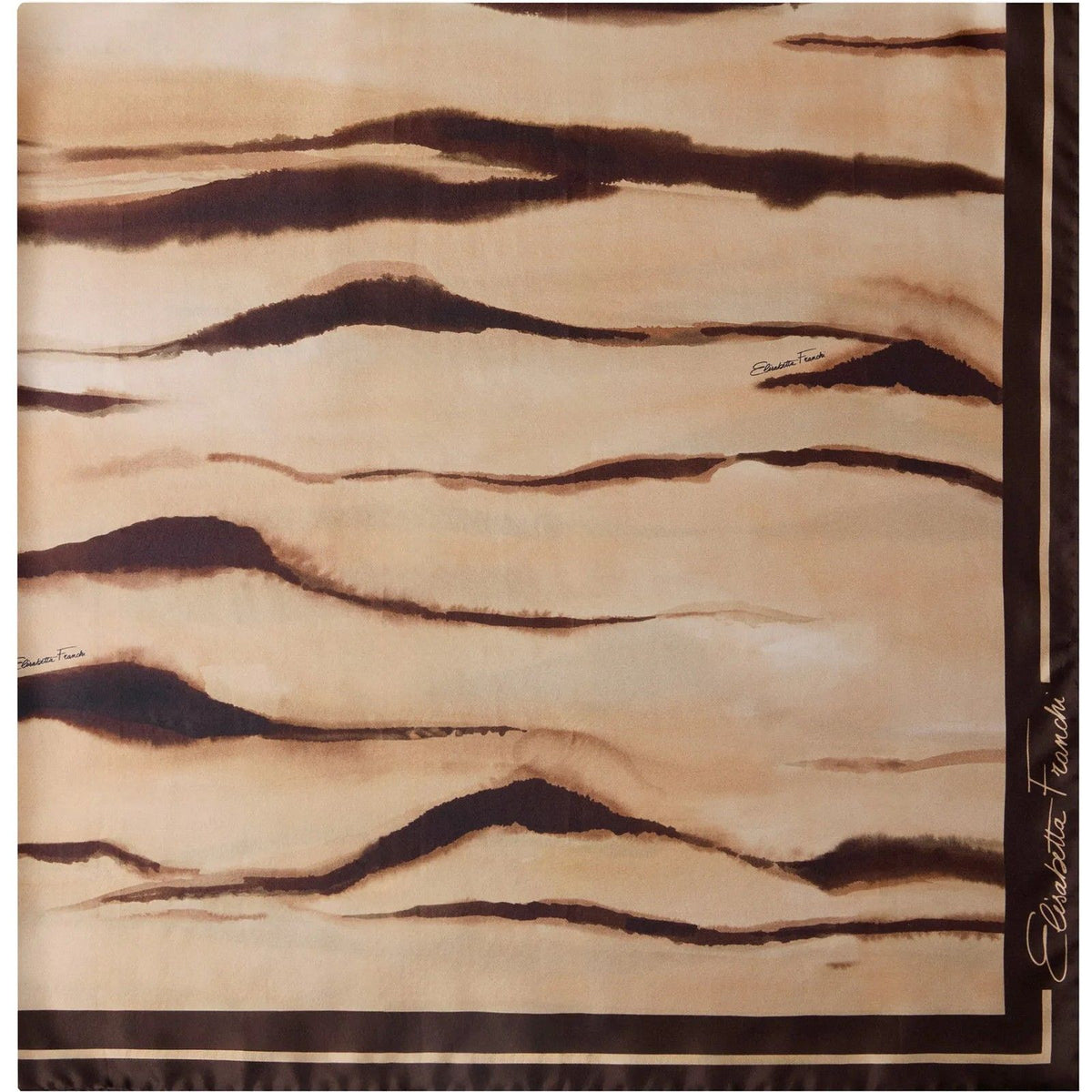Foulard Donna Elisabetta Franchi - Foulard - Cammello-Gianni Foti