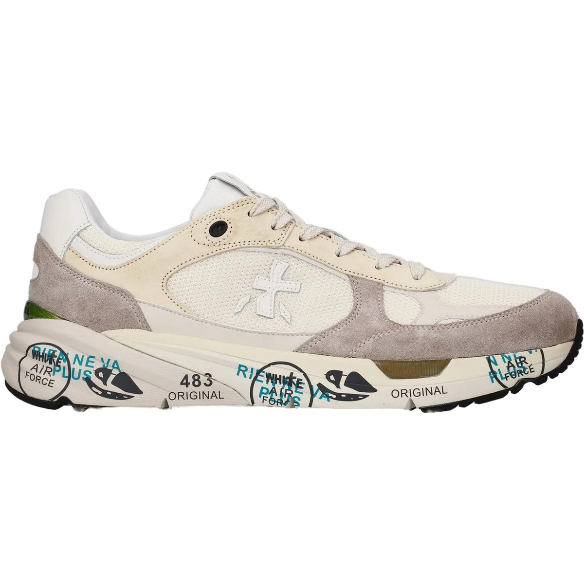 Sneaker Uomo Premiata - Mase - Beige-Gianni Foti