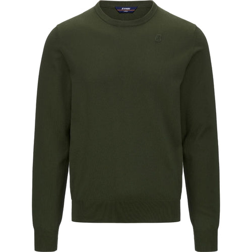 Maglioni Uomo K-Way - Sebastien Cotton Ps - Verde