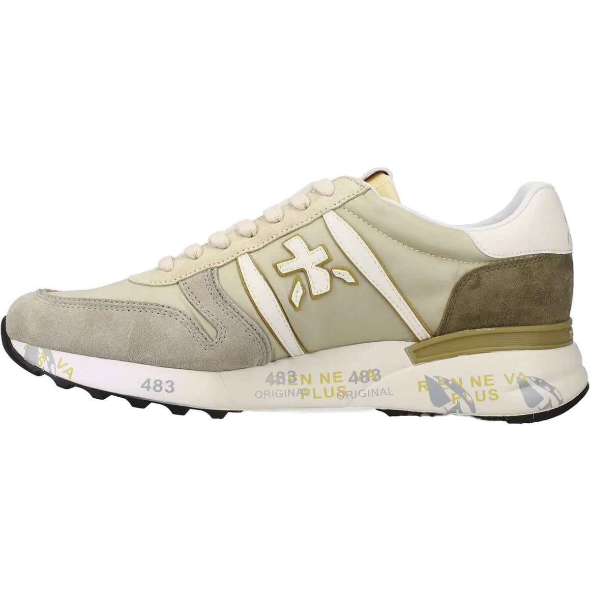 Sneaker Uomo Premiata - Lander - Beige-Gianni Foti