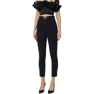 Pantaloni Donna Elisabetta Franchi - Pantalone - Nero-Gianni Foti