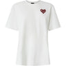 T-shirt Donna Pinko - Strepitoso T-Shirt Jersey Logo - Bianco