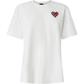 T-shirt Donna Pinko - Strepitoso T-Shirt Jersey Logo - Bianco