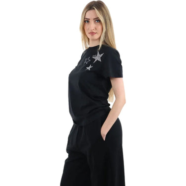 T-shirt Donna Liu Jo - T-Shirt - Nero-Gianni Foti