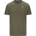 T-shirt Uomo K-Way - Odom Jersey - Verde-Gianni Foti