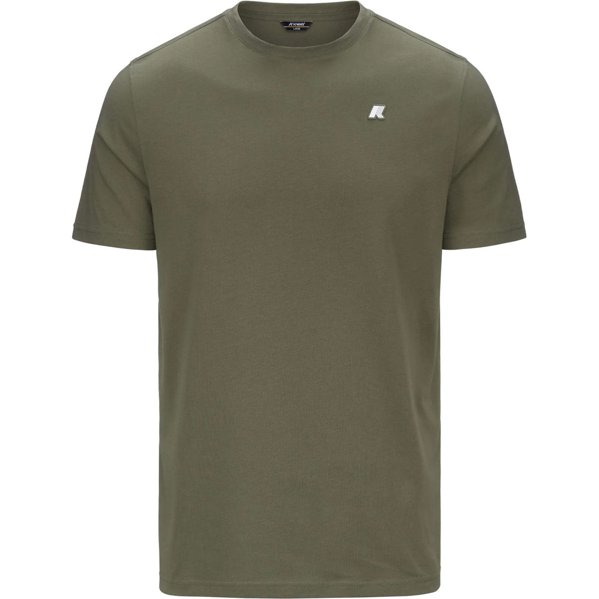 T-shirt Uomo K-Way - Odom Jersey - Verde-Gianni Foti
