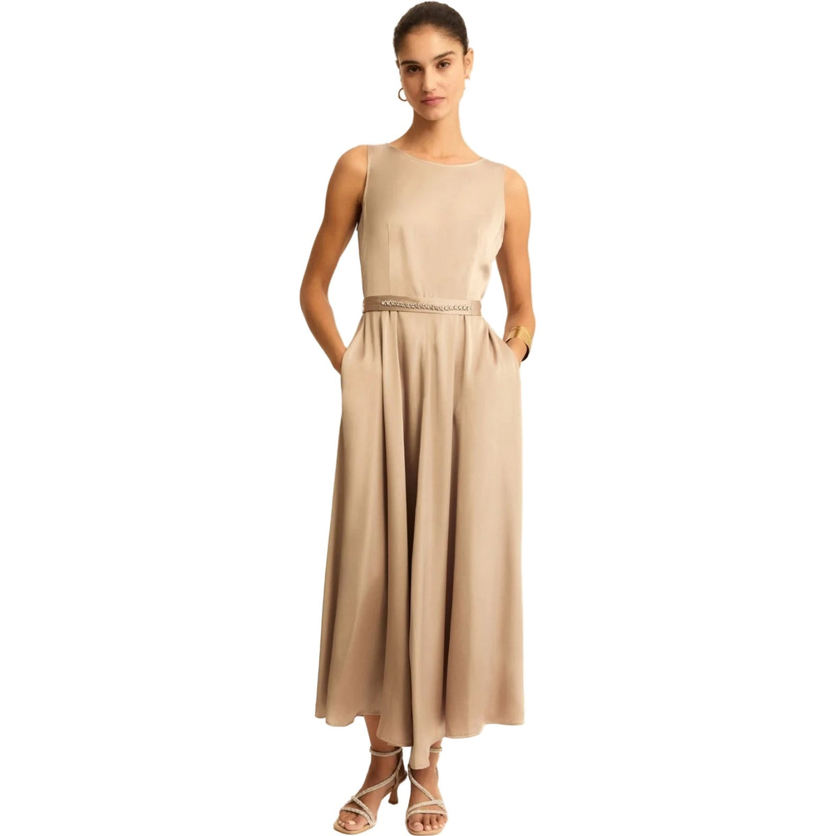 Vestiti casual Donna Emme - Abito - Beige-Gianni Foti