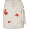 Gonne casual Donna Mc2 Saint Barth - Woman Short Sarong - Bianco