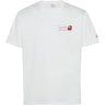 T-shirt Uomo Mc2 Saint Barth - T-Shirt With Embroidery - Bianco