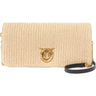 Borse a spalla Donna Pinko - Click Soft Horizontal Classic - Beige di Pinko su Gianni Foti