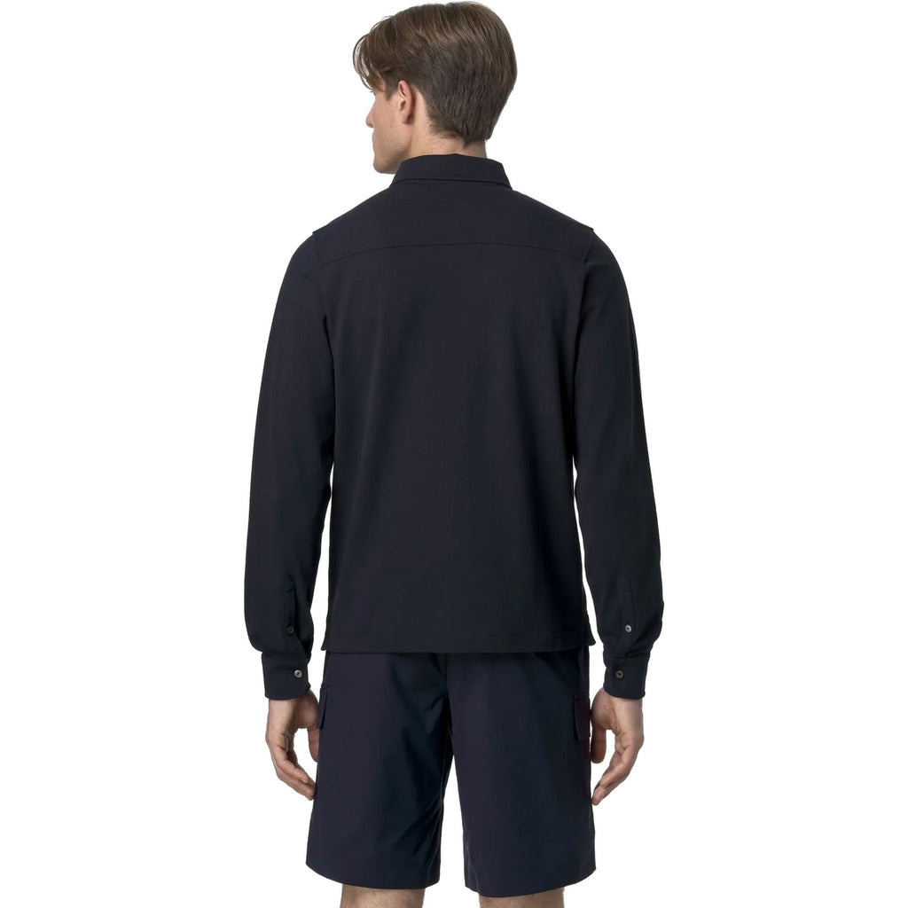 Polo Uomo K-Way - Timothee Pique - Blu-Gianni Foti