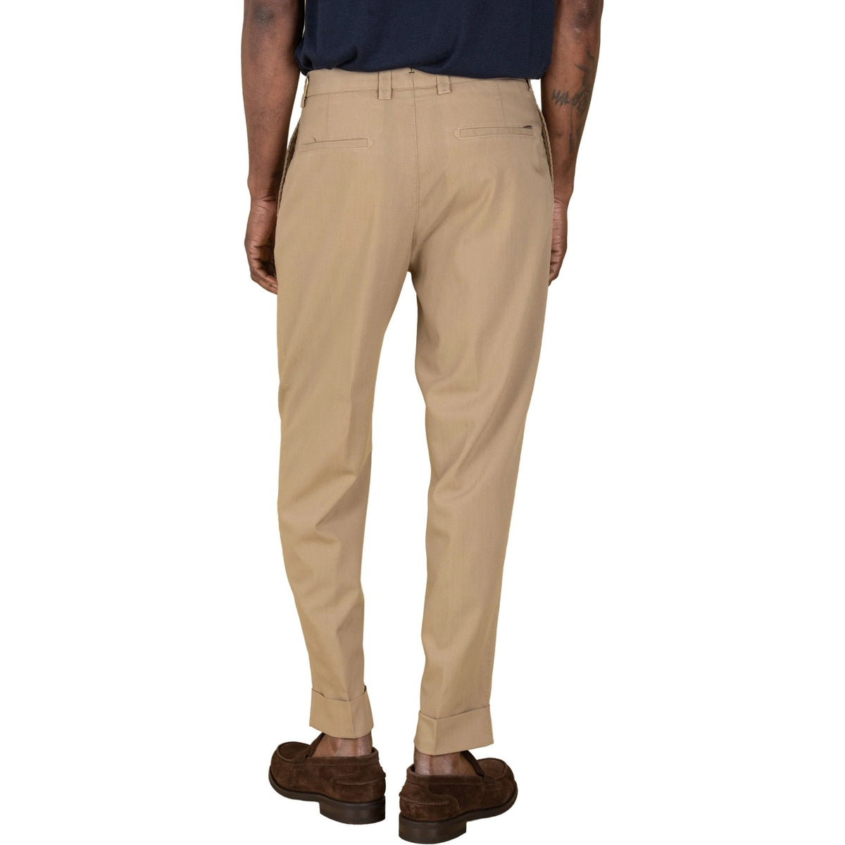 Pantaloni Uomo Berwich - Pantalone xretrolong-GD - Marrone