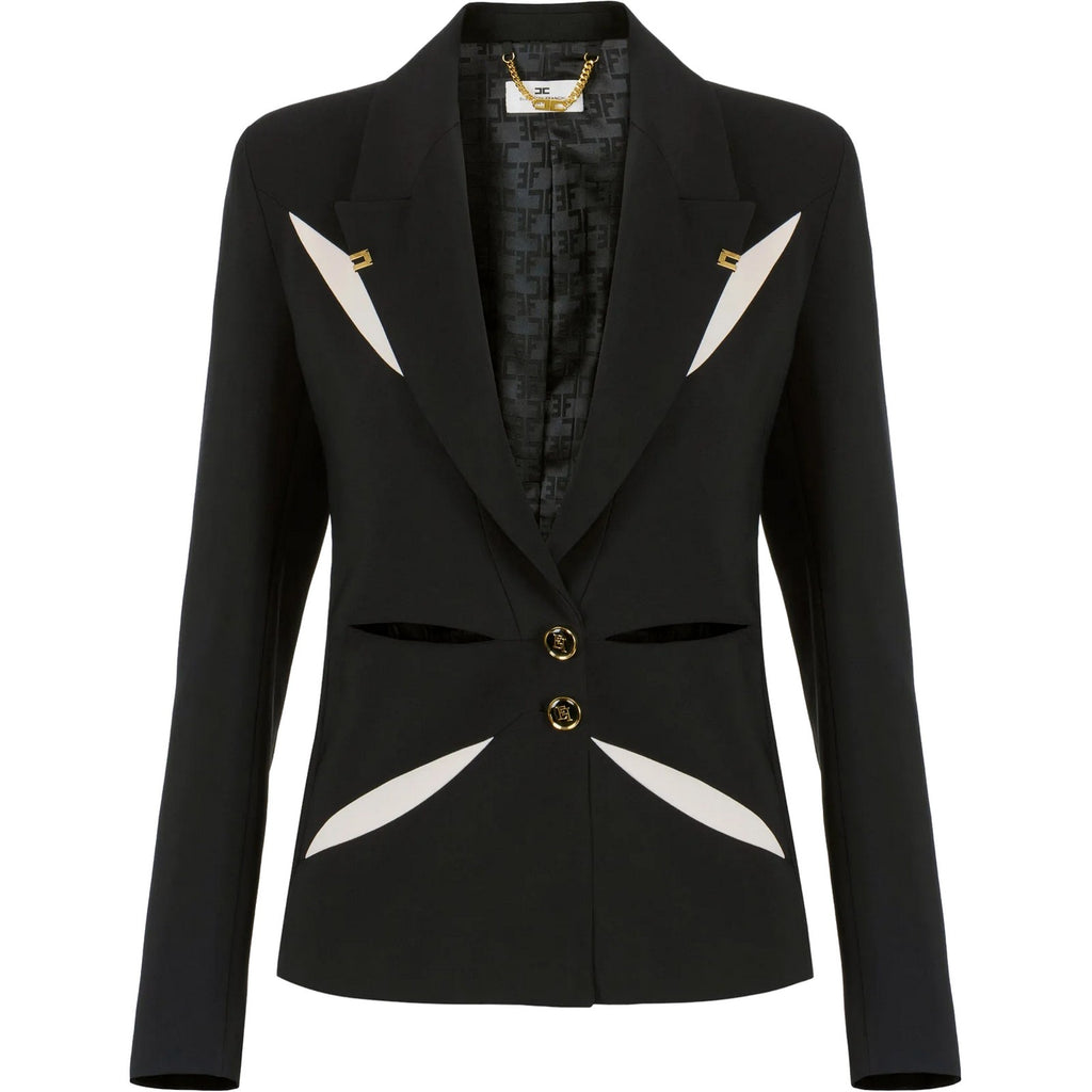 Giacche Donna Elisabetta Franchi - Giacca - Nero-Gianni Foti