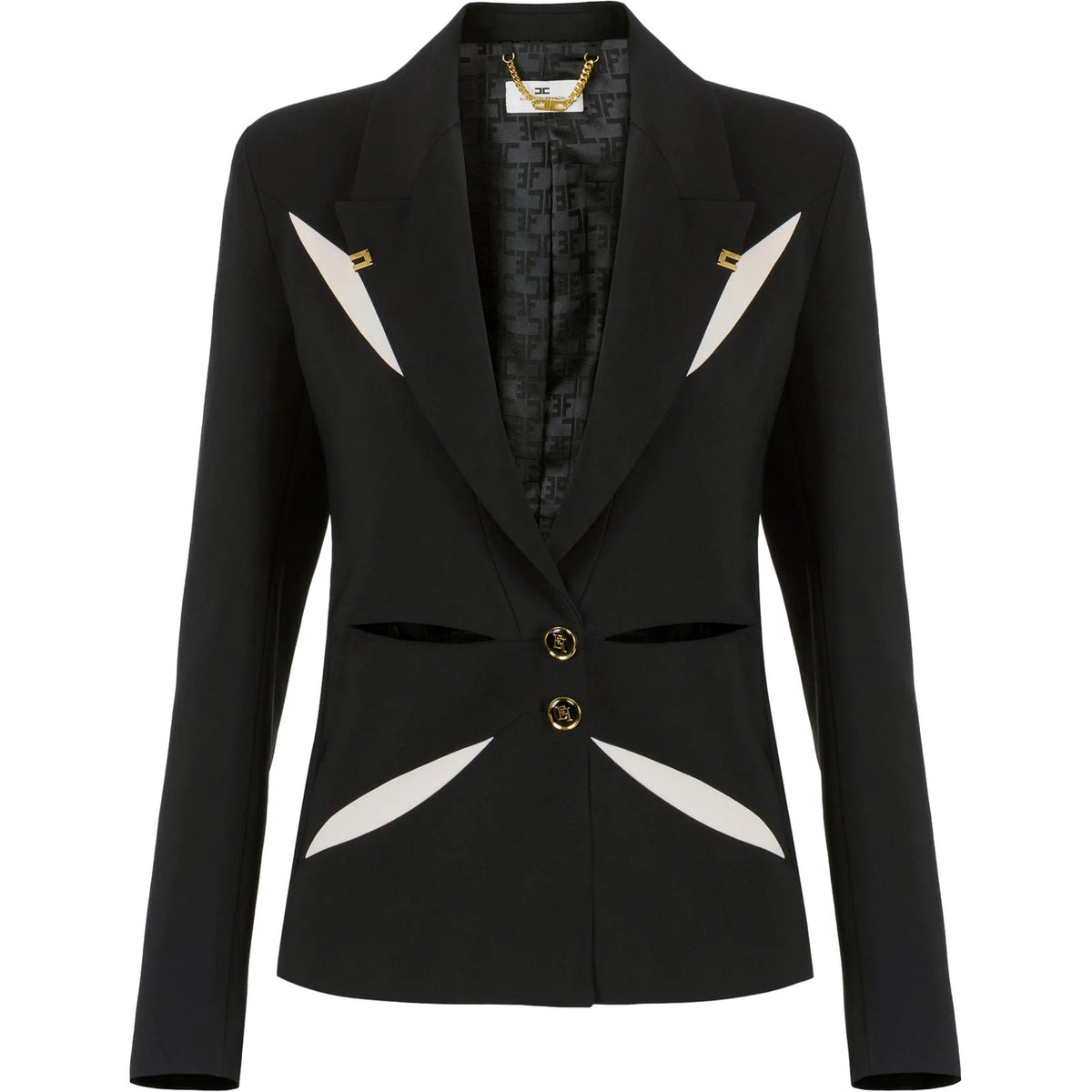 Giacche Donna Elisabetta Franchi - Giacca - Nero-Gianni Foti