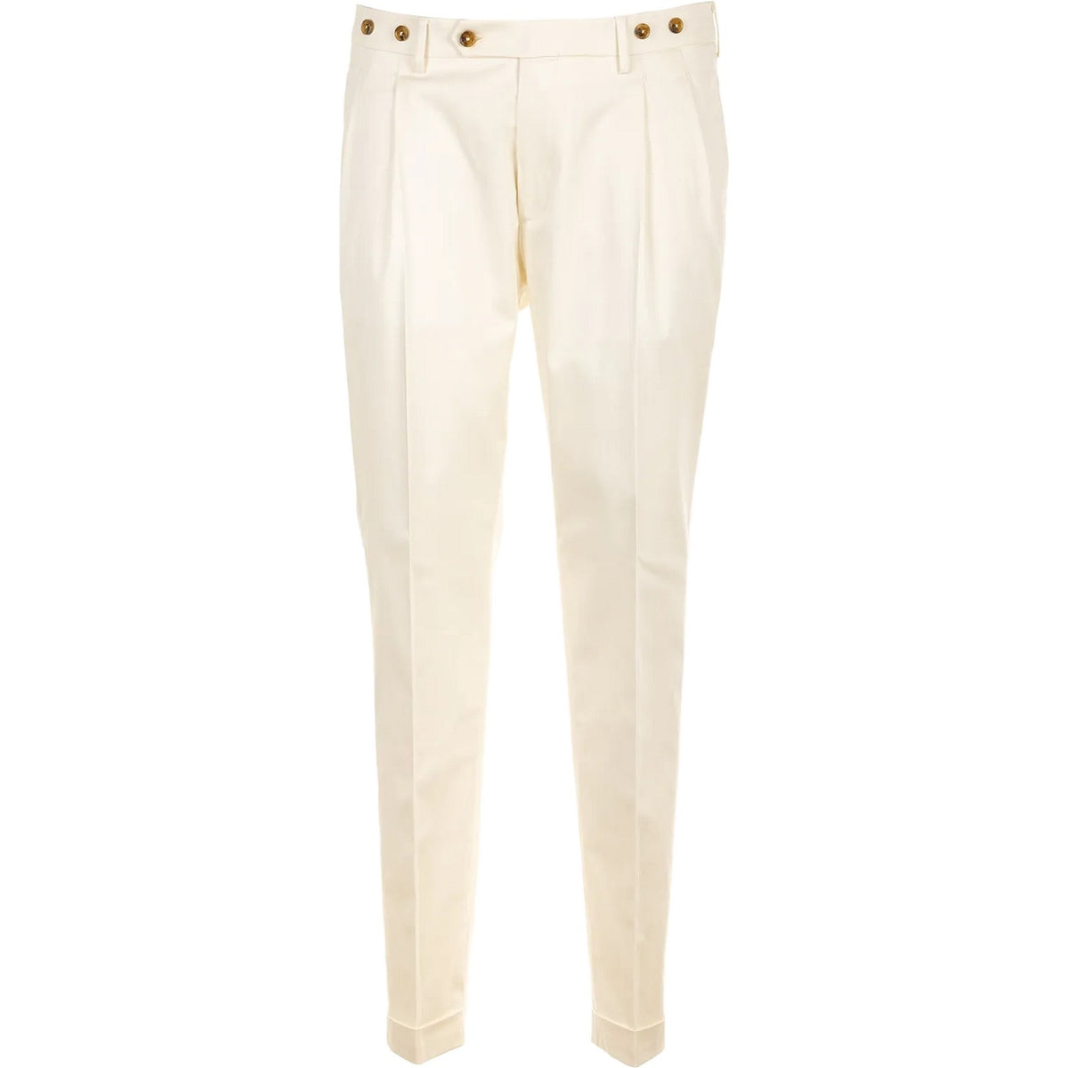 Pantaloni Uomo Berwich - Pantalone morello - Bianco-Gianni Foti