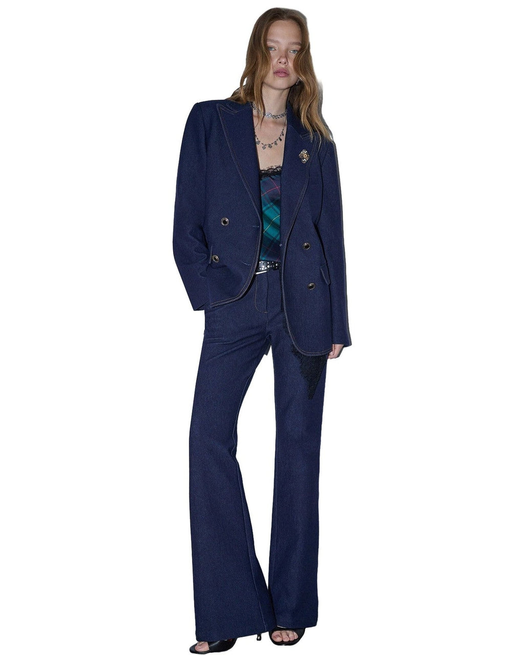 Jeans Donna Liu Jo - Pant.Denim Dandy H.W. - Blu