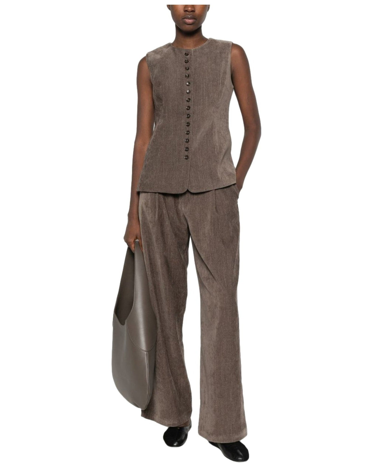 Pantaloni Donna Eleh - Pantalone EFW260259 - Beige