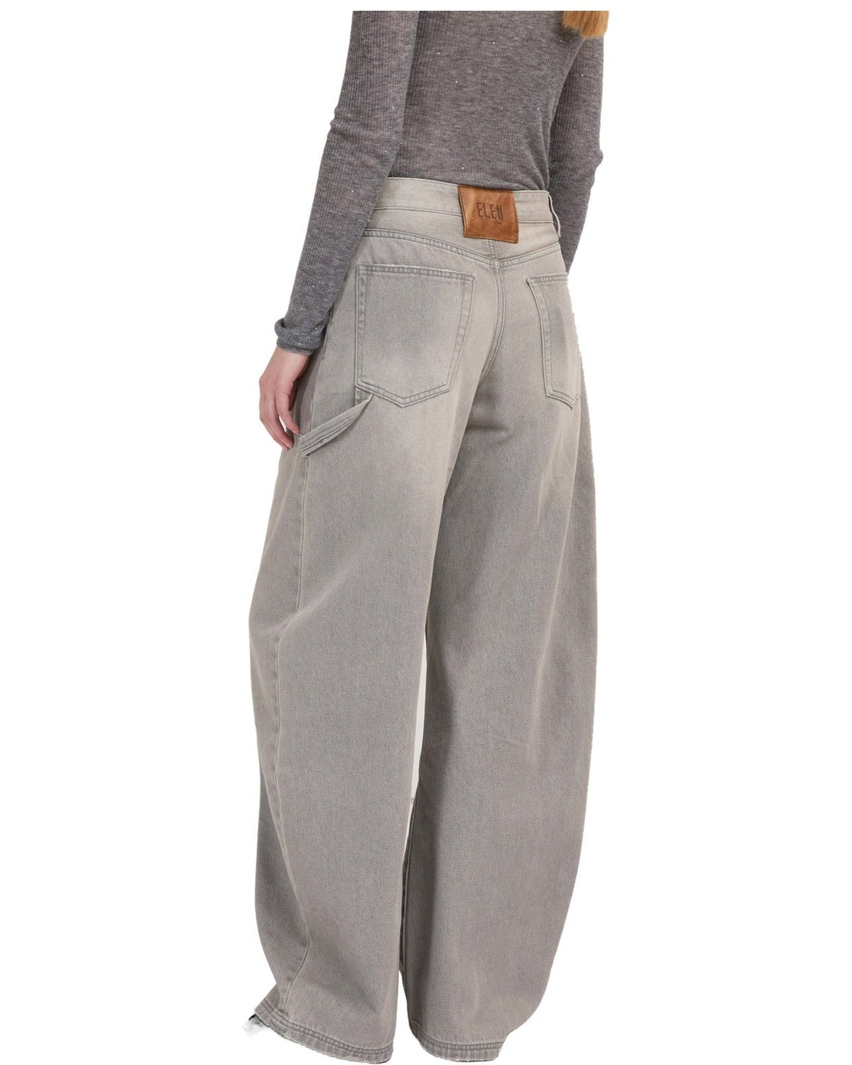 Pantaloni Donna Eleh - Pantalone EFWJ260007 - Grigio