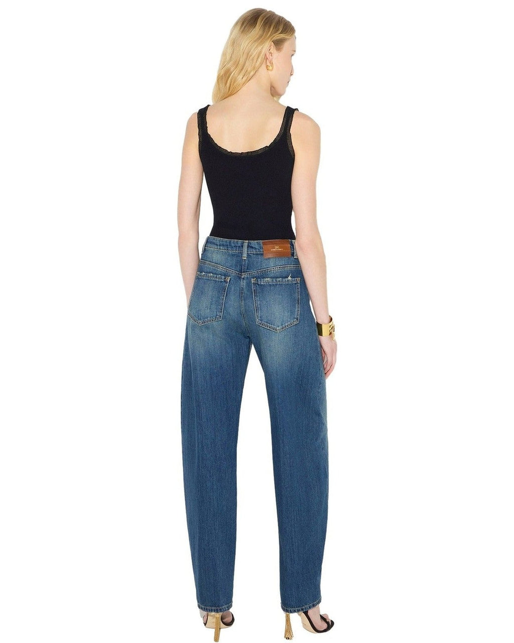 Jeans Donna Elisabetta Franchi - Pantalone mod. jeans PJ10D66E2 - Blu