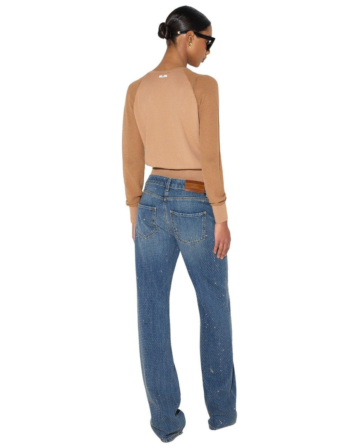 Jeans Donna Elisabetta Franchi - Pantalone mod. jeans PJ24D66E2 - Blu