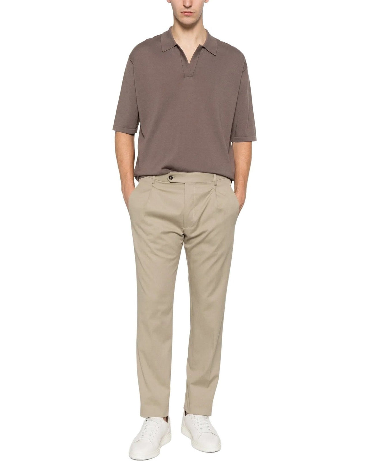 Pantaloni Uomo Berwich - Pantalone negroni - Beige