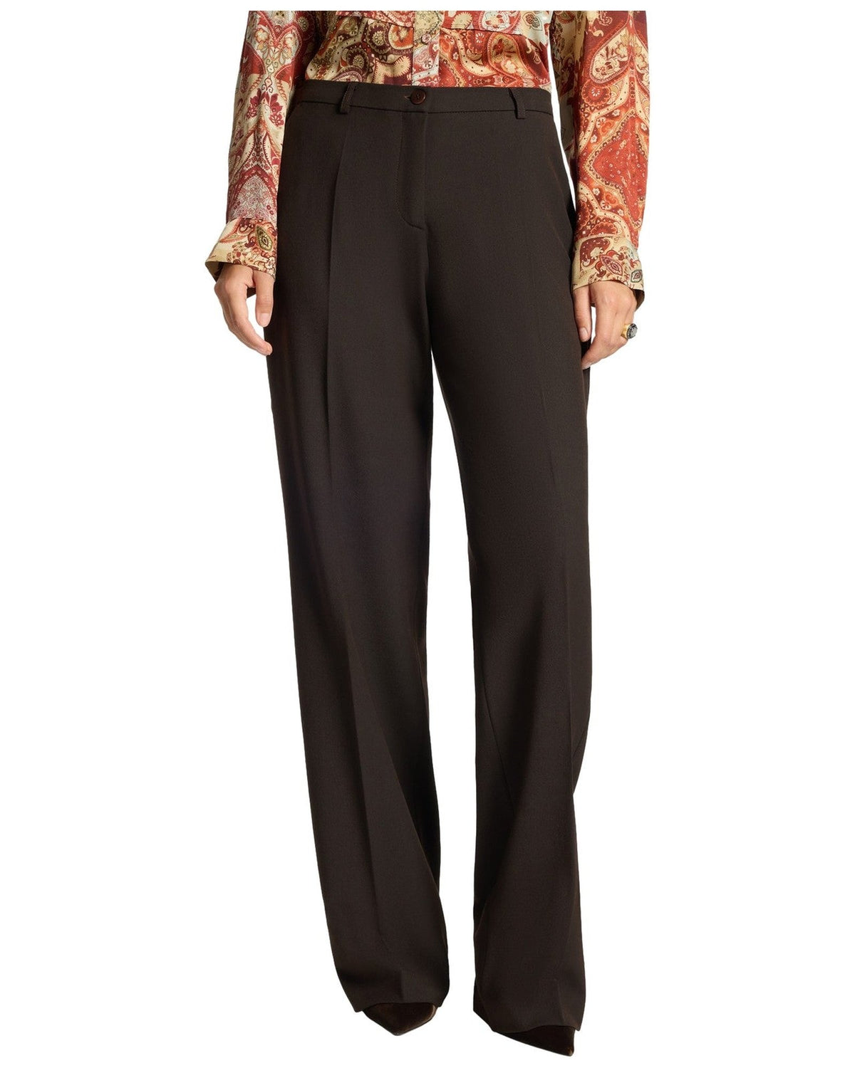 Pantaloni Donna Elena Mirò - Pantalone P079P0 - Corteccia
