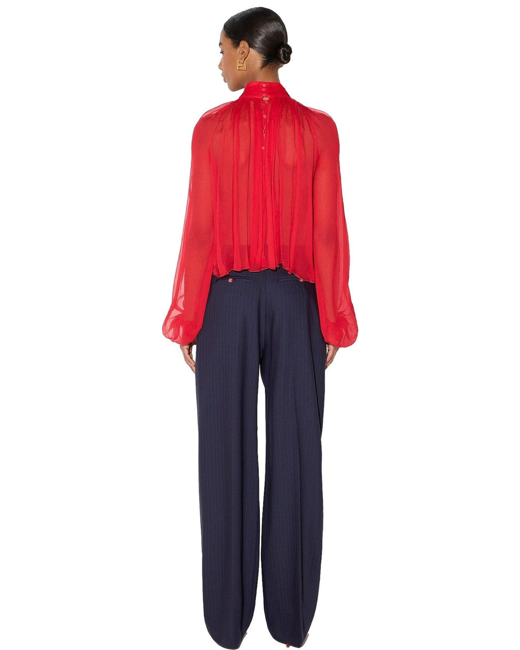 Pantaloni Donna Elisabetta Franchi - Pantalone PA17666E2 - Blu