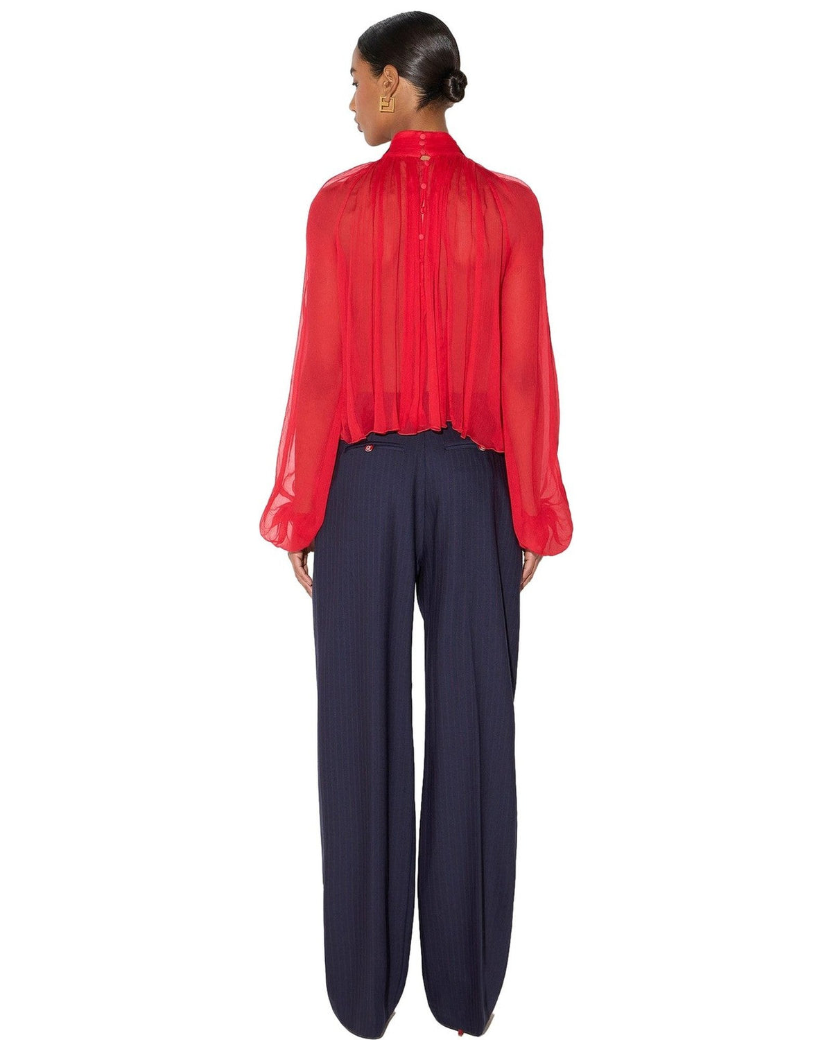 Pantaloni Donna Elisabetta Franchi - Pantalone PA17666E2 - Blu