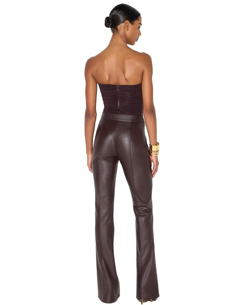 Pantaloni Donna Elisabetta Franchi - Pantalone PA18866E2 - Marrone