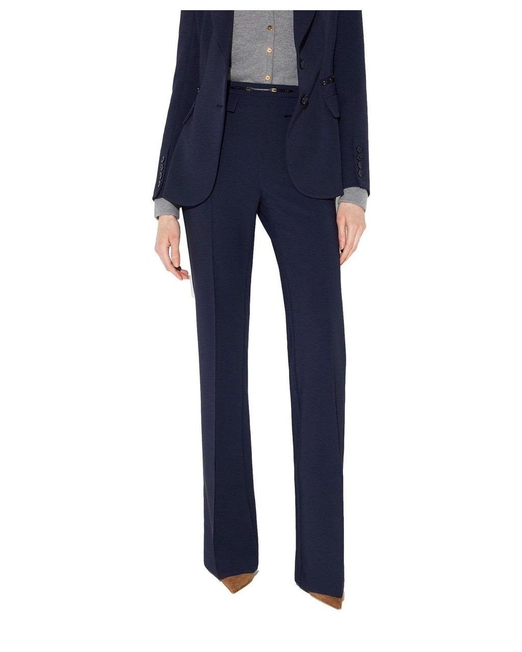 Pantaloni Donna Elisabetta Franchi - Pantalone PA19666E2 - Blu