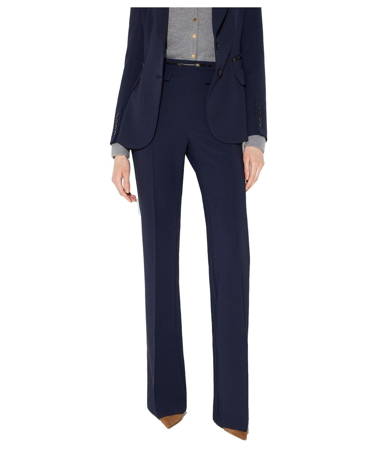 Pantaloni Donna Elisabetta Franchi - Pantalone PA19666E2 - Blu