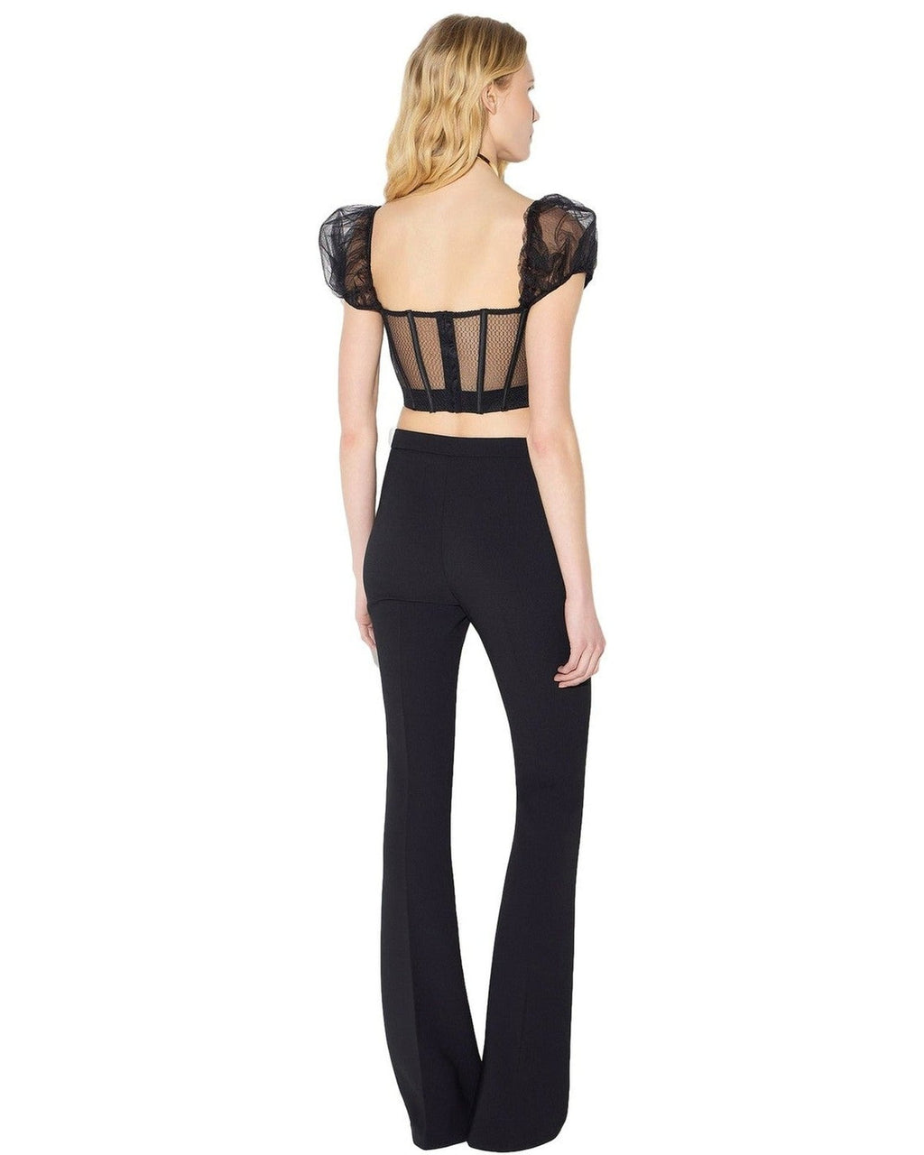 Pantaloni Donna Elisabetta Franchi - Pantalone PA19766E2 - Nero