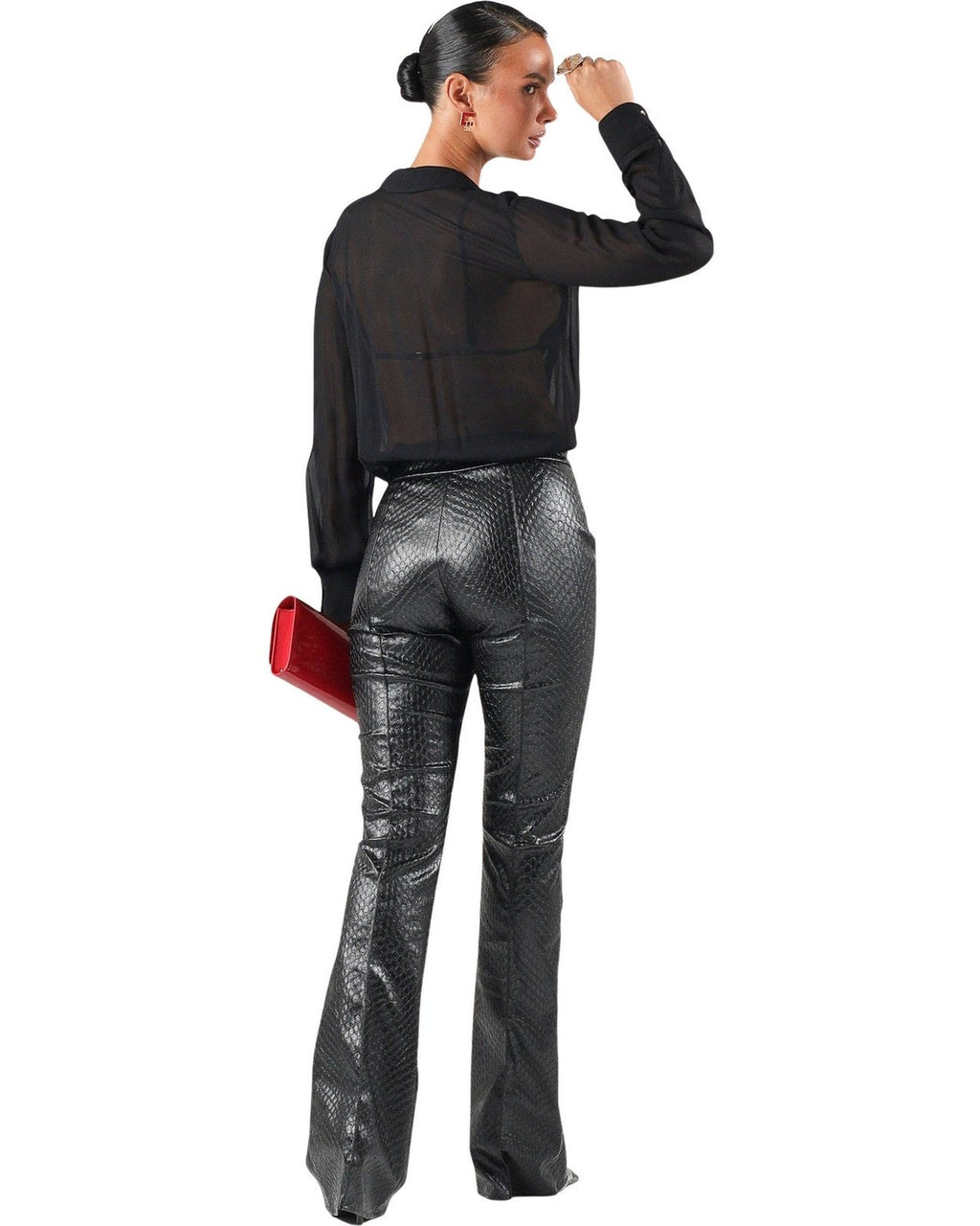 Pantaloni Donna Elisabetta Franchi - Pantalone PA22567E2 - Nero