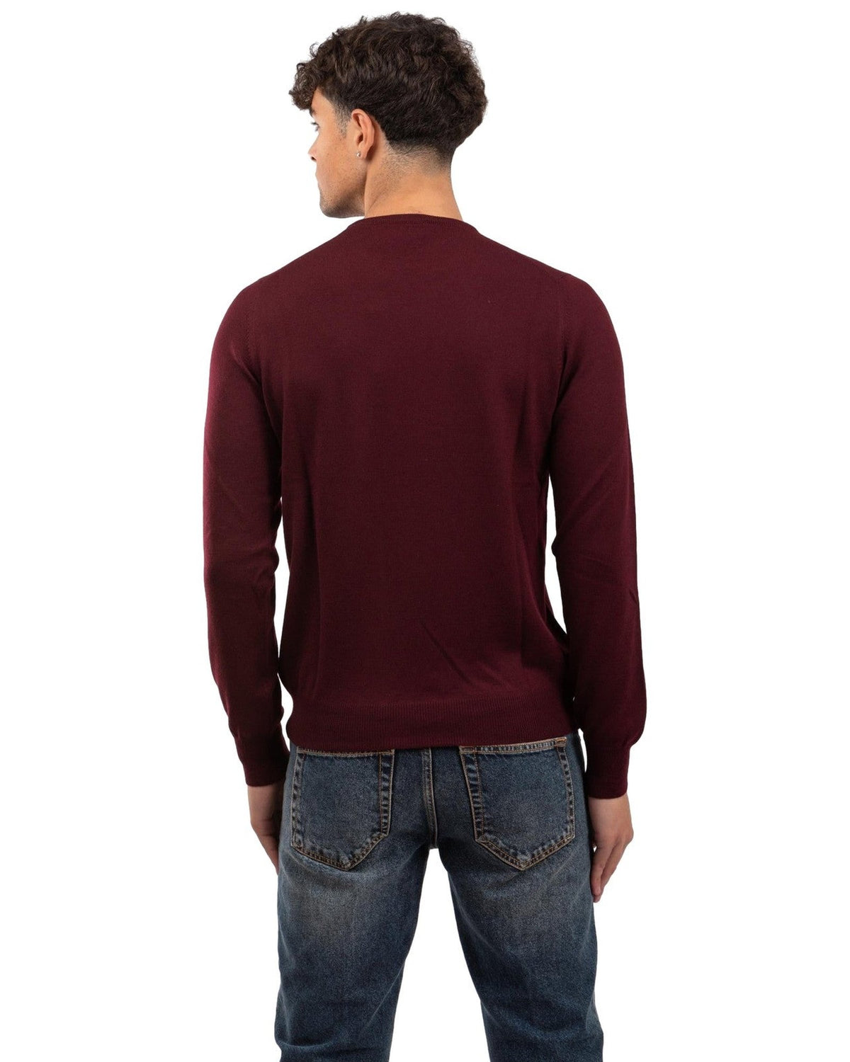 Maglioni Uomo Gran Sasso - Paricollo M/L 55167 - Bordeaux