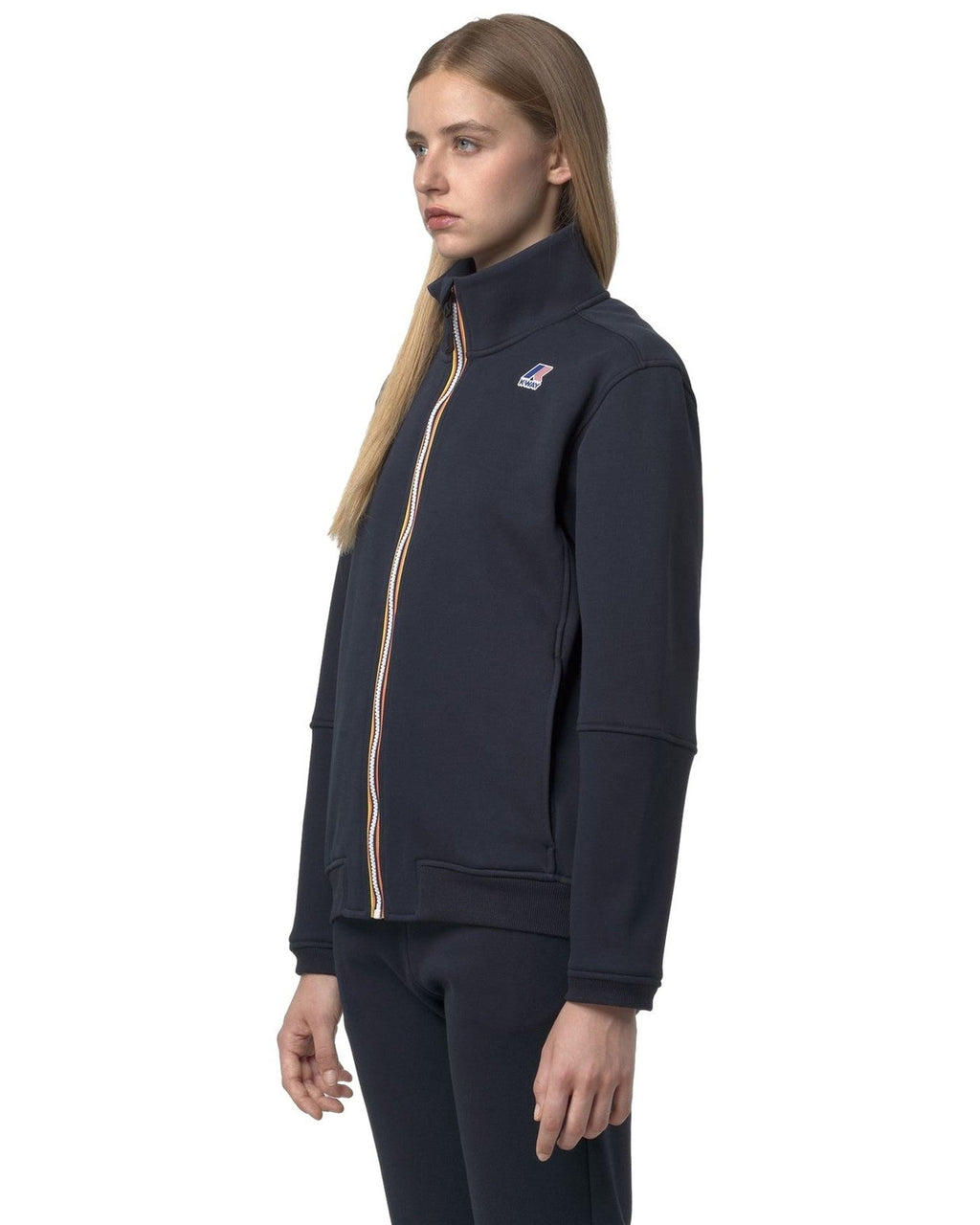Felpe senza cappuccio Uomo K-Way - Pepin Brushed Pc - Blu