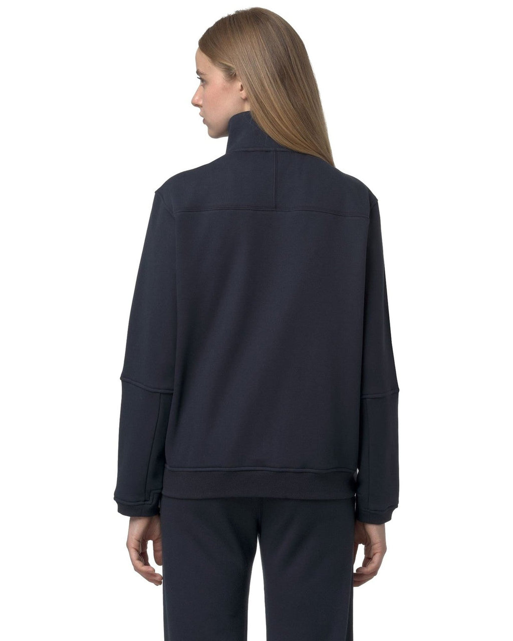 Felpe senza cappuccio Uomo K-Way - Pepin Brushed Pc - Blu