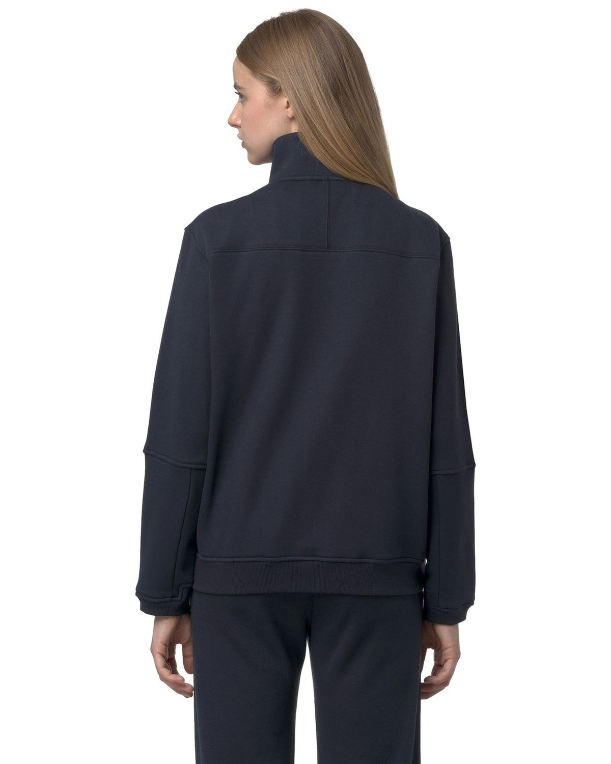 Felpe senza cappuccio Uomo K-Way - Pepin Brushed Pc - Blu