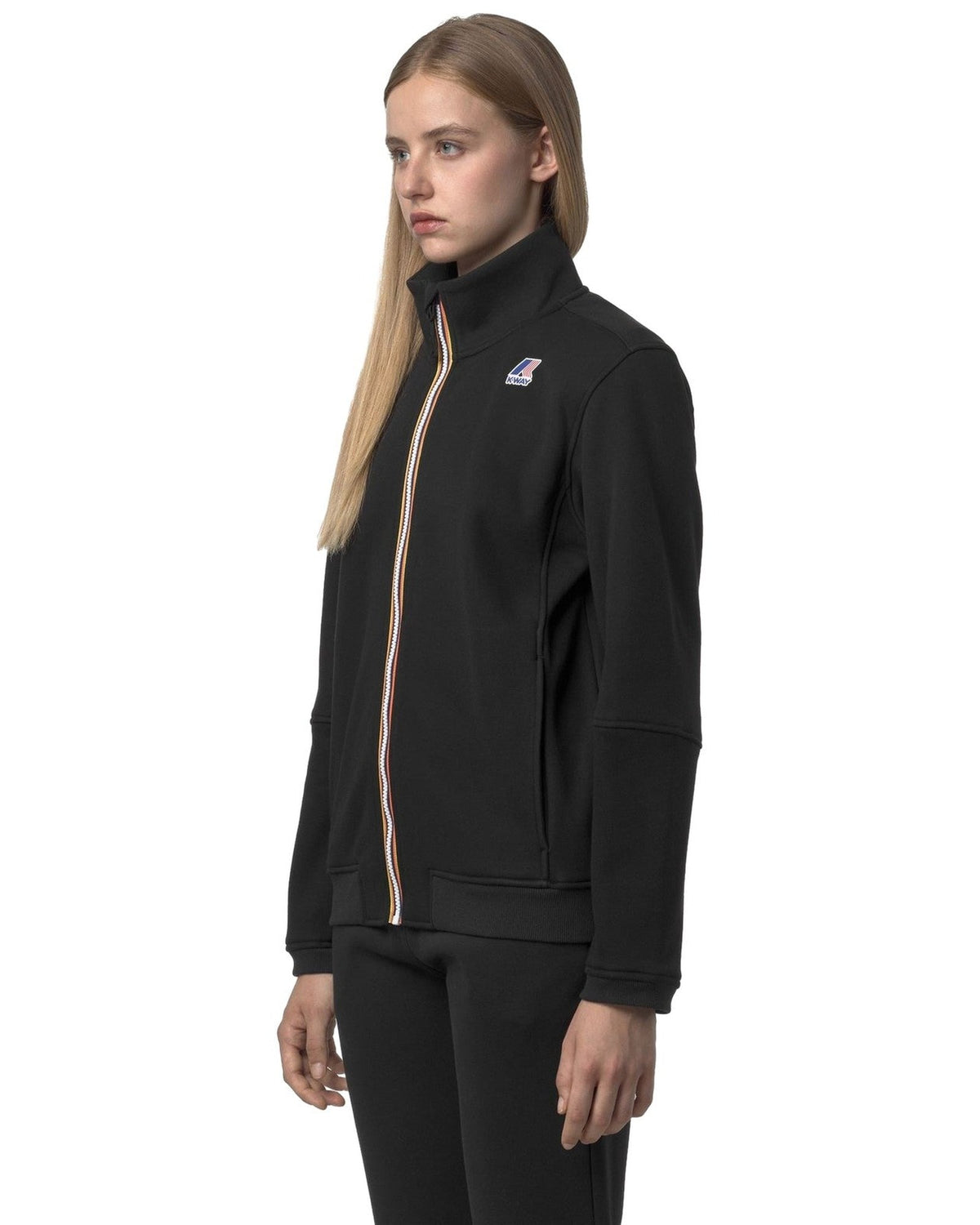 Felpe senza cappuccio Uomo K-Way - Pepin Brushed Pc - Nero