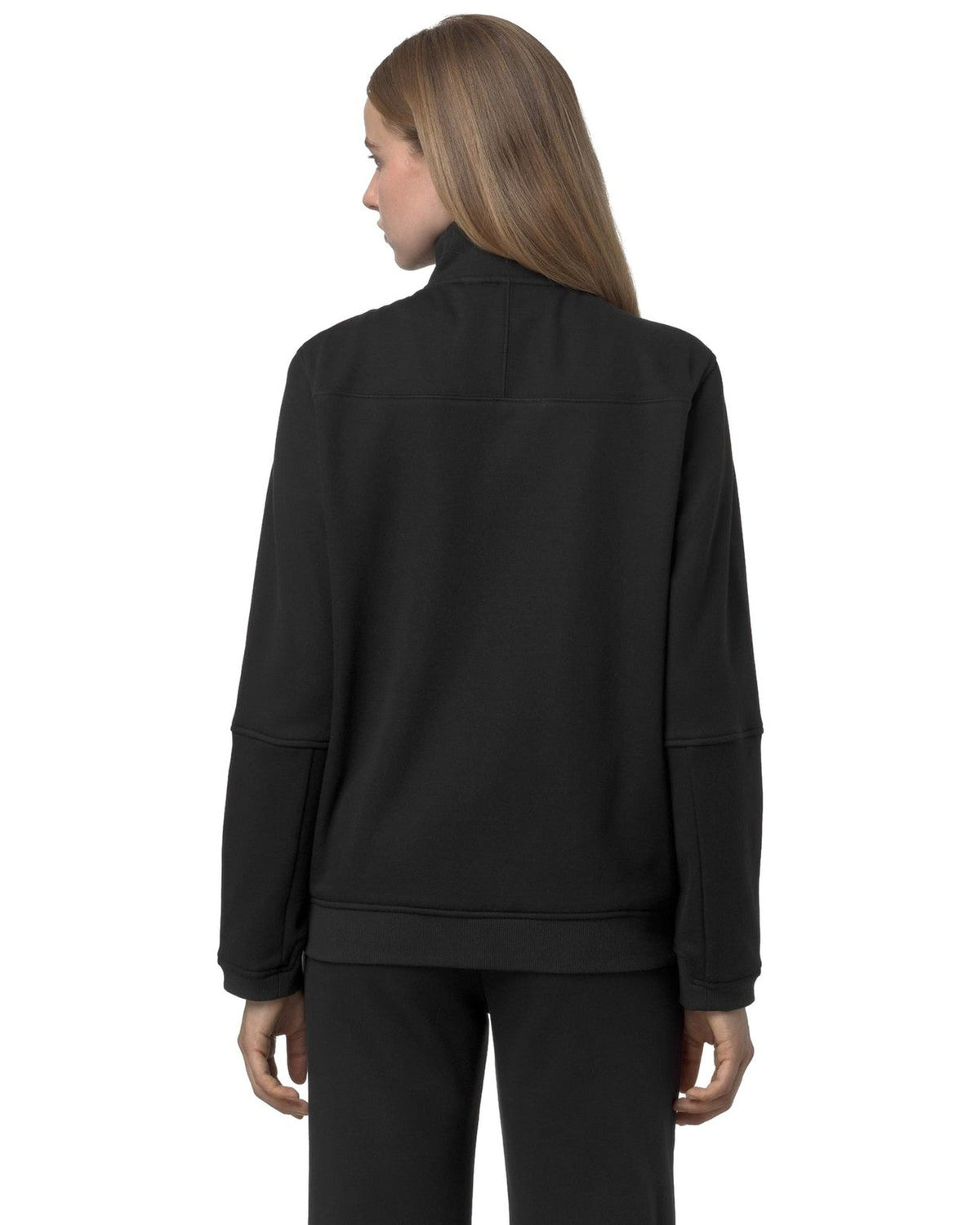 Felpe senza cappuccio Uomo K-Way - Pepin Brushed Pc - Nero