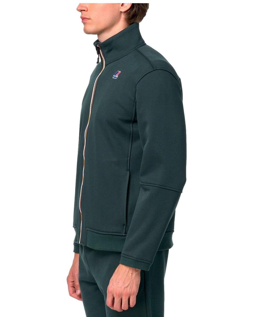 Felpe senza cappuccio Uomo K-Way - Pepin Brushed Pc - Verde