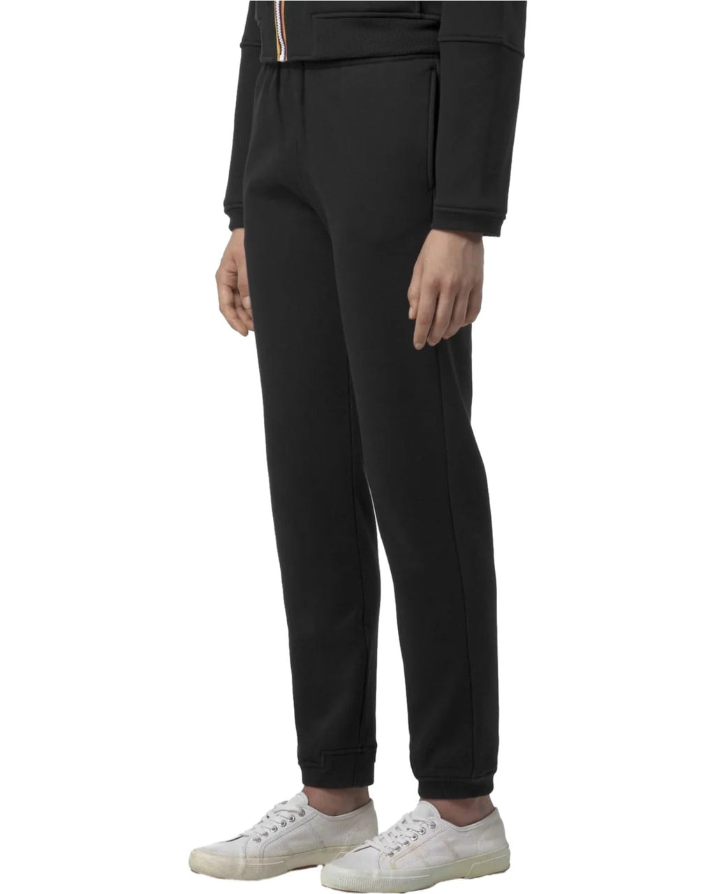 Pantaloni Uomo K-Way - Philbert Brushed Pc - Nero