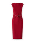 Vestiti casual Donna Pinko - Acalypha Abito Crepe Poly Visc - Rosso