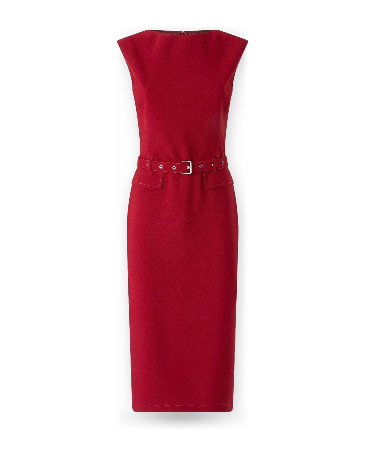 Vestiti casual Donna Pinko - Acalypha Abito Crepe Poly Visc - Rosso