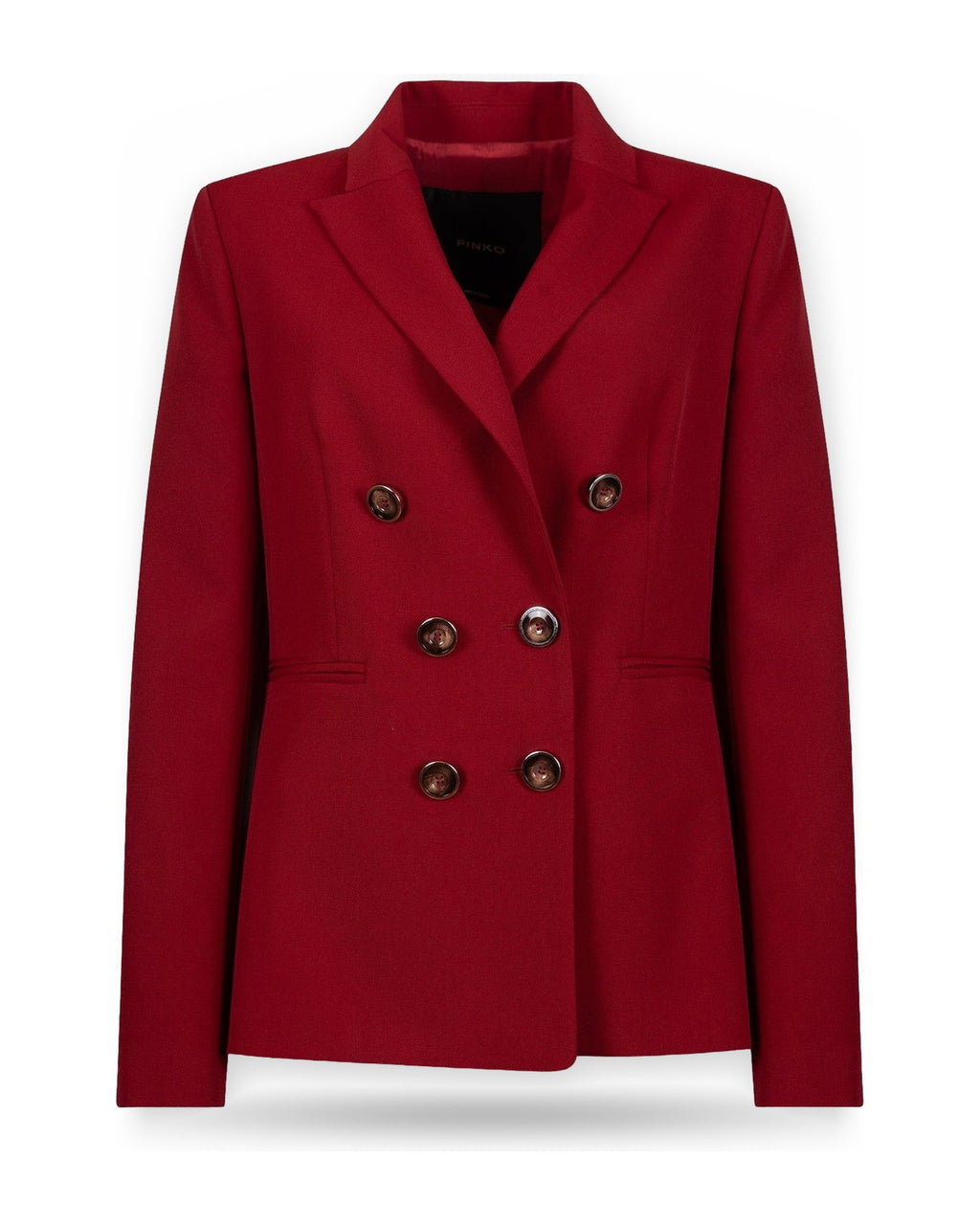 Giacche Donna Pinko - Alexia Giacca Crepe Poly Visco - Rosso
