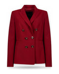 Giacche Donna Pinko - Alexia Giacca Crepe Poly Visco - Rosso