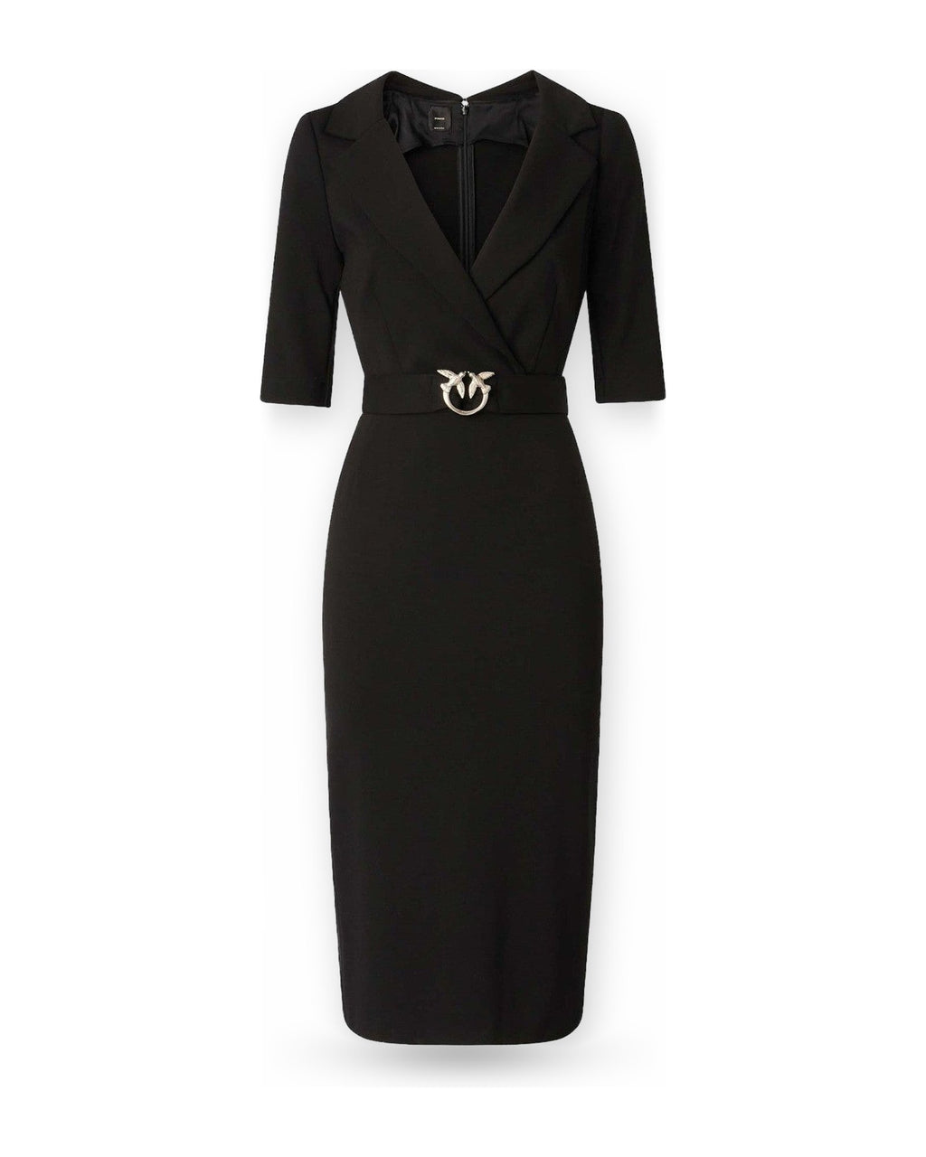 Vestiti casual Donna Pinko - Arnebia Abito Punto Stoffa - Nero