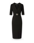 Vestiti casual Donna Pinko - Arnebia Abito Punto Stoffa - Nero
