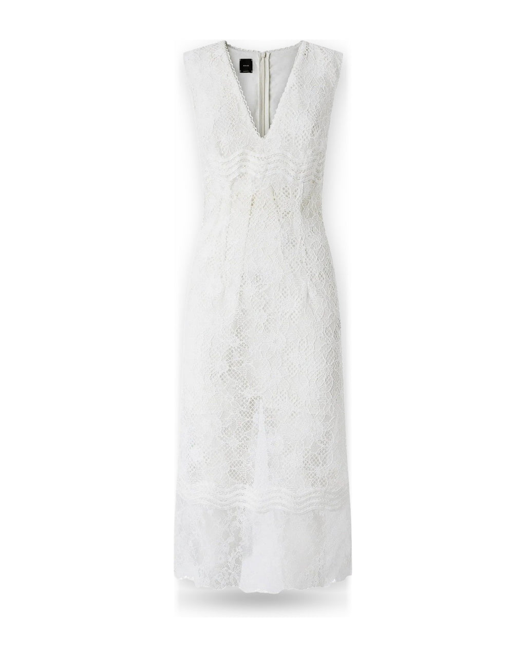 Vestiti da sera e cerimonia Donna Pinko - Audrey Abito Pizzo Rebrode - Bianco