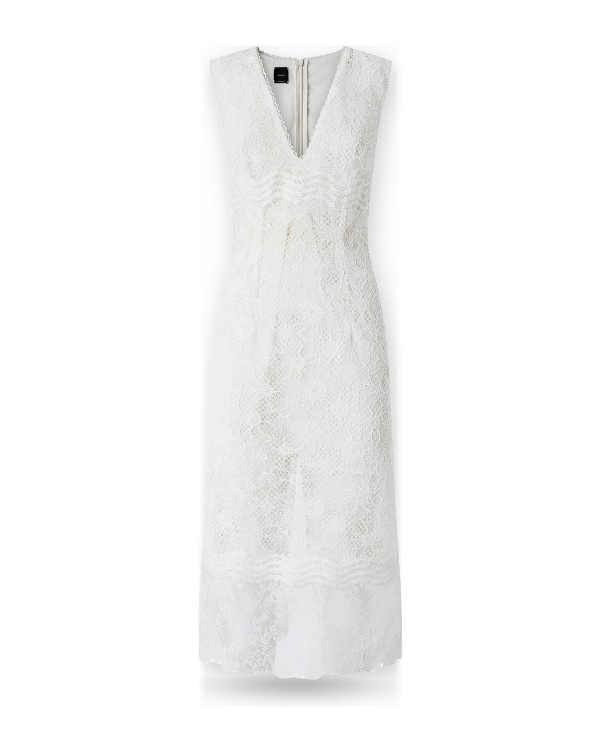 Vestiti da sera e cerimonia Donna Pinko - Audrey Abito Pizzo Rebrode - Bianco