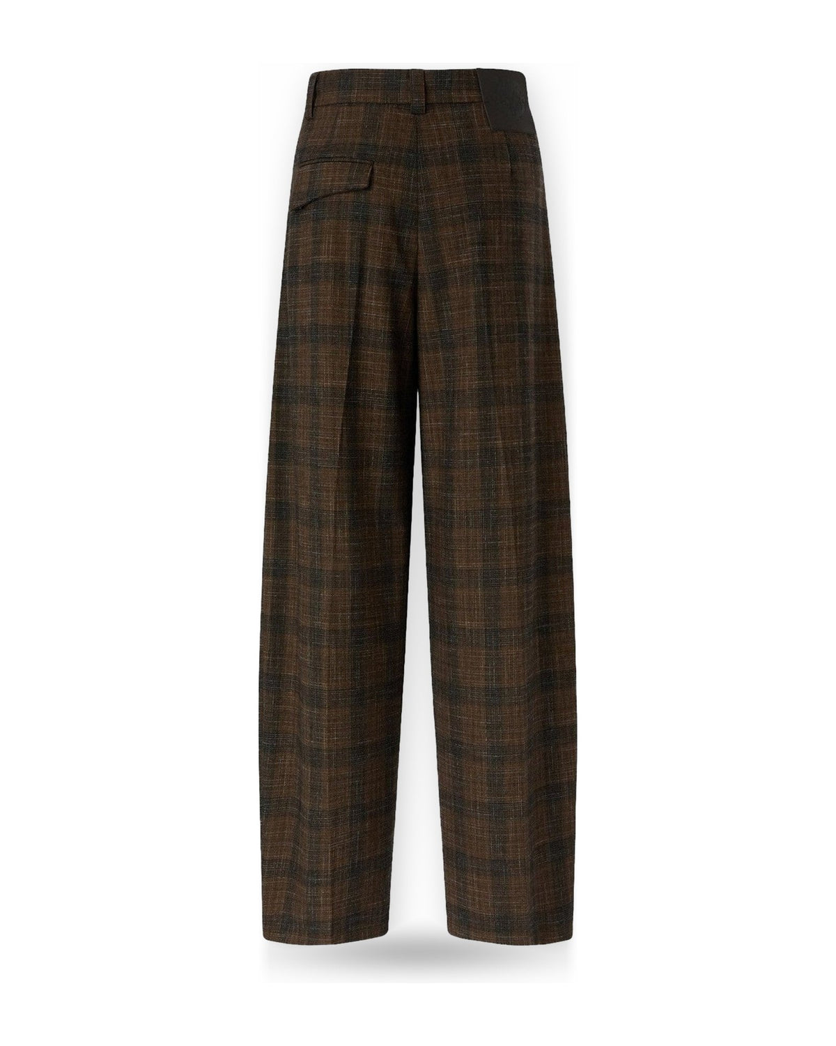 Pantaloni Donna Pinko - Balbino Pantalone Tinto Filo - Marrone